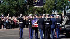 The most powerful images from the nation's remembrance of President George HW Bush