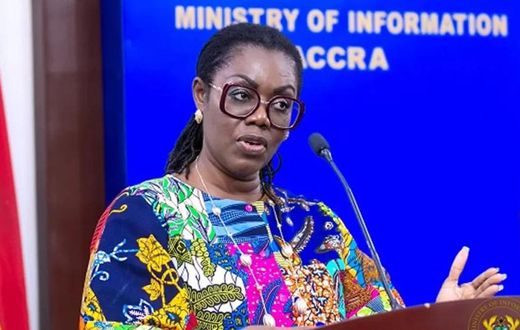 Ghana's Communications and Digitalisation Minister, Ursula Owusu-Ekuful