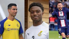 Tariq Lamptey: Both Ronaldo and Messi are my GOATs