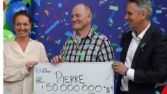 Company driver returns to work the next day after $50m lottery win, says 'I can’t leave'