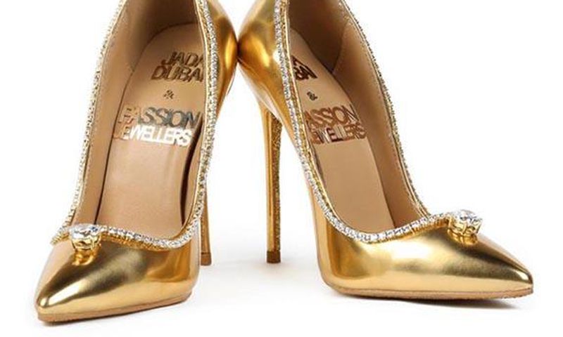 Jada Dubai And Passion Jewellers Passion Diamond Shoes is one of the most expensive shoes in the world [thejewelerblog]
