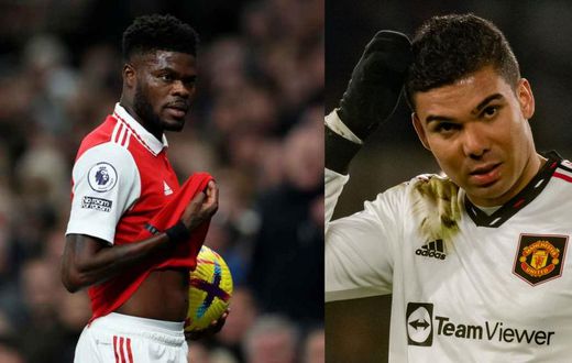 Fans denied Partey vs Casemiro showdown as Man United star gets suspended