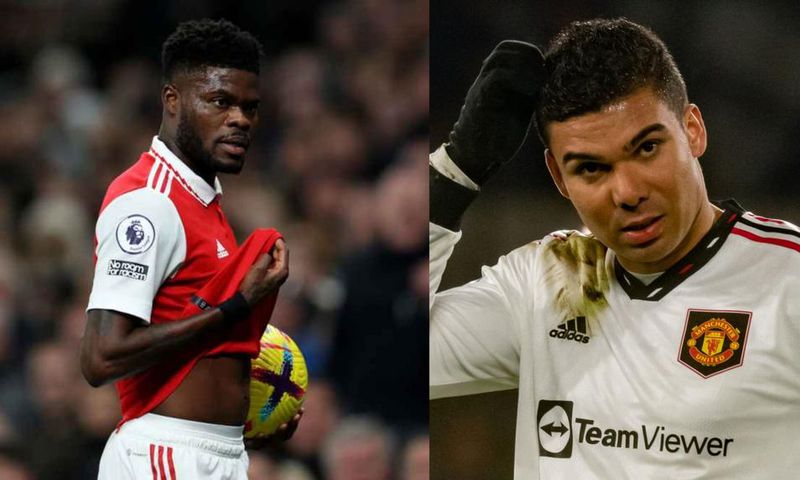 Fans denied Partey vs Casemiro showdown as Man United star gets suspended