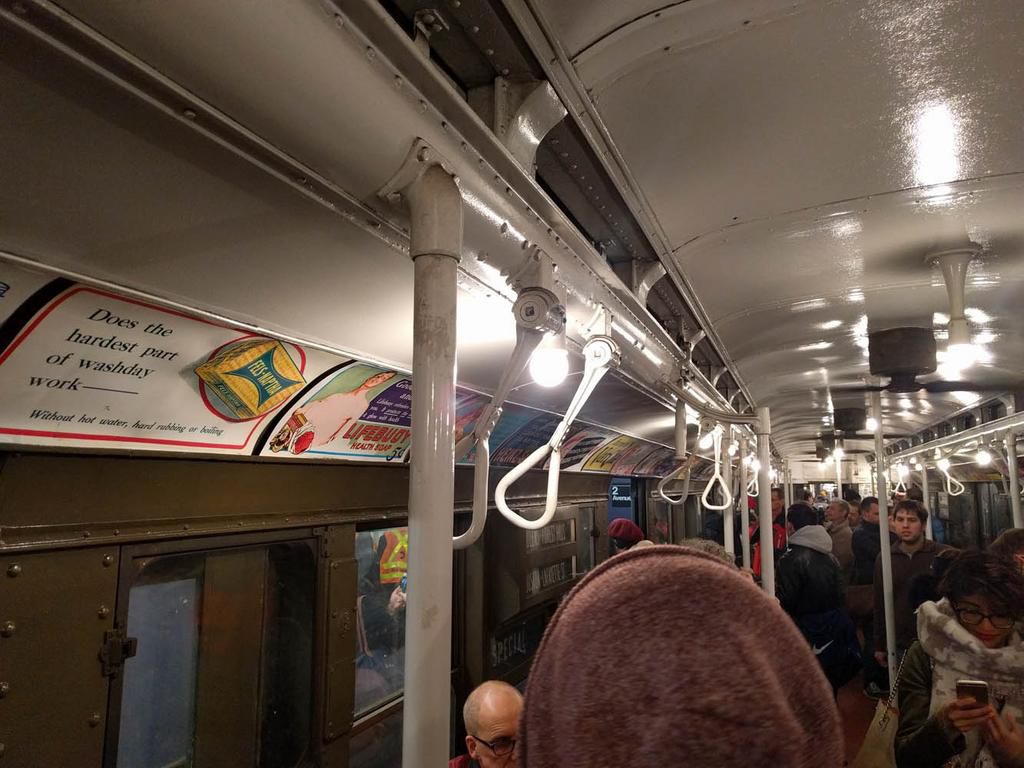 New York City's secret subway line with antique cars is back in service — here's what it's like to ride it