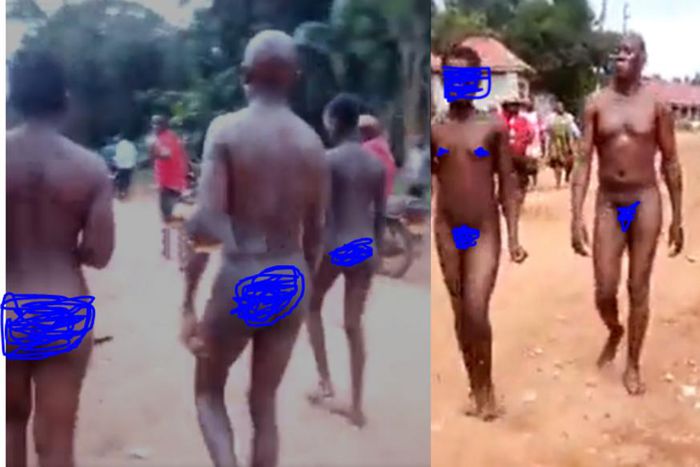 Pastor, wife, and daughter walk totally naked in public to imitate Adam and Eve