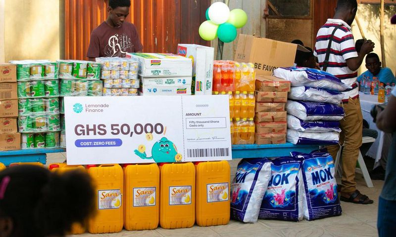 Lemonade Finance puts smiles on faces at the Nyamedua Orphanage