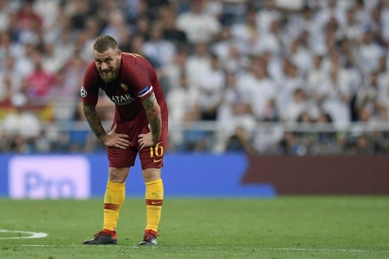 "It's not the time to blame the coach" - Roma captain Daniele De Rossi.