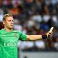 Arsenal's goalkeeper Bernd Leno will make his competitive debut in the Europa League on Thursday