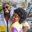 Okyeame Kwame and his wife, Annica