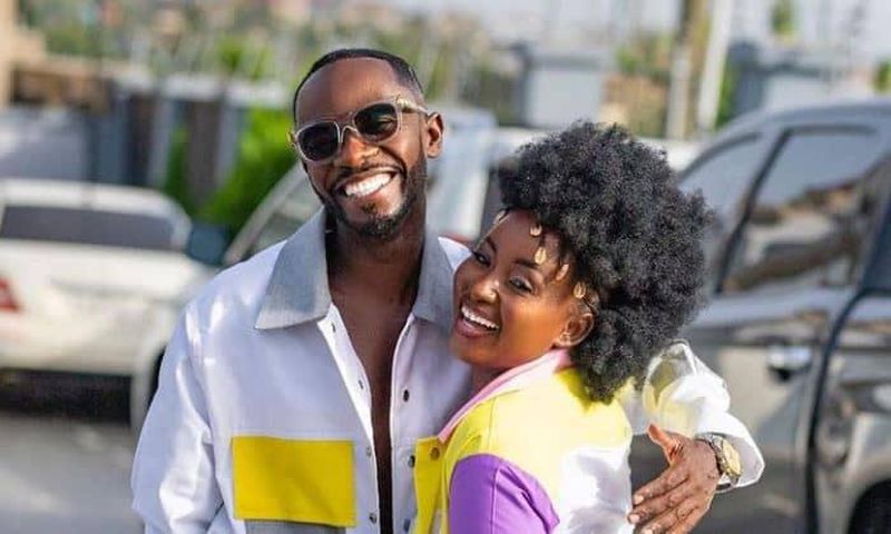 Okyeame Kwame and his wife, Annica
