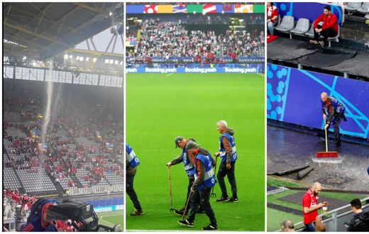 CAF’s X page trolls UEFA after Signal Iduna Park floods during Euros