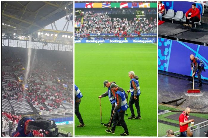 CAF’s X page trolls UEFA after Signal Iduna Park floods during Euros