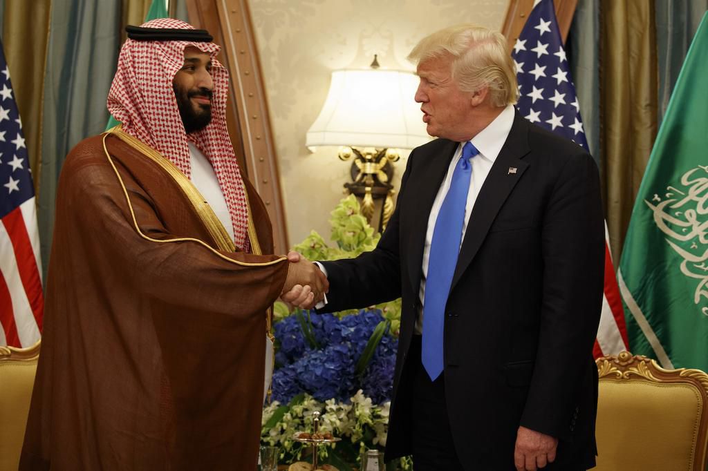 From selling a Saudi billionaire his 282-foot yacht to sword-dancing on his first international trip as president, Trump's ties with Saudi Arabia run deep