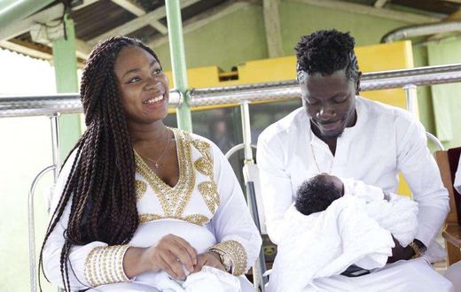 Shatta Wale and Michy are blessed with a son called Mighty