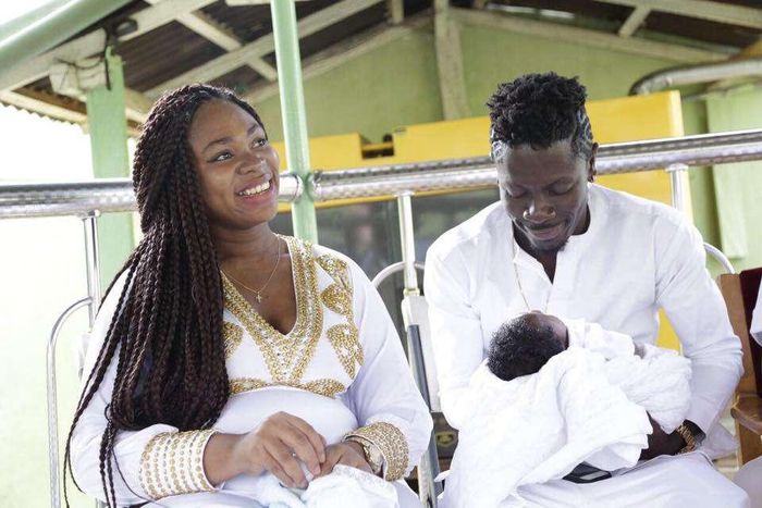 Shatta Wale and Michy are blessed with a son called Mighty