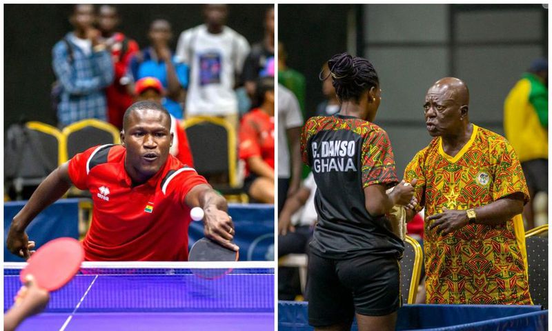 African Games: Ghana eliminated from both men and women’s table tennis singles event