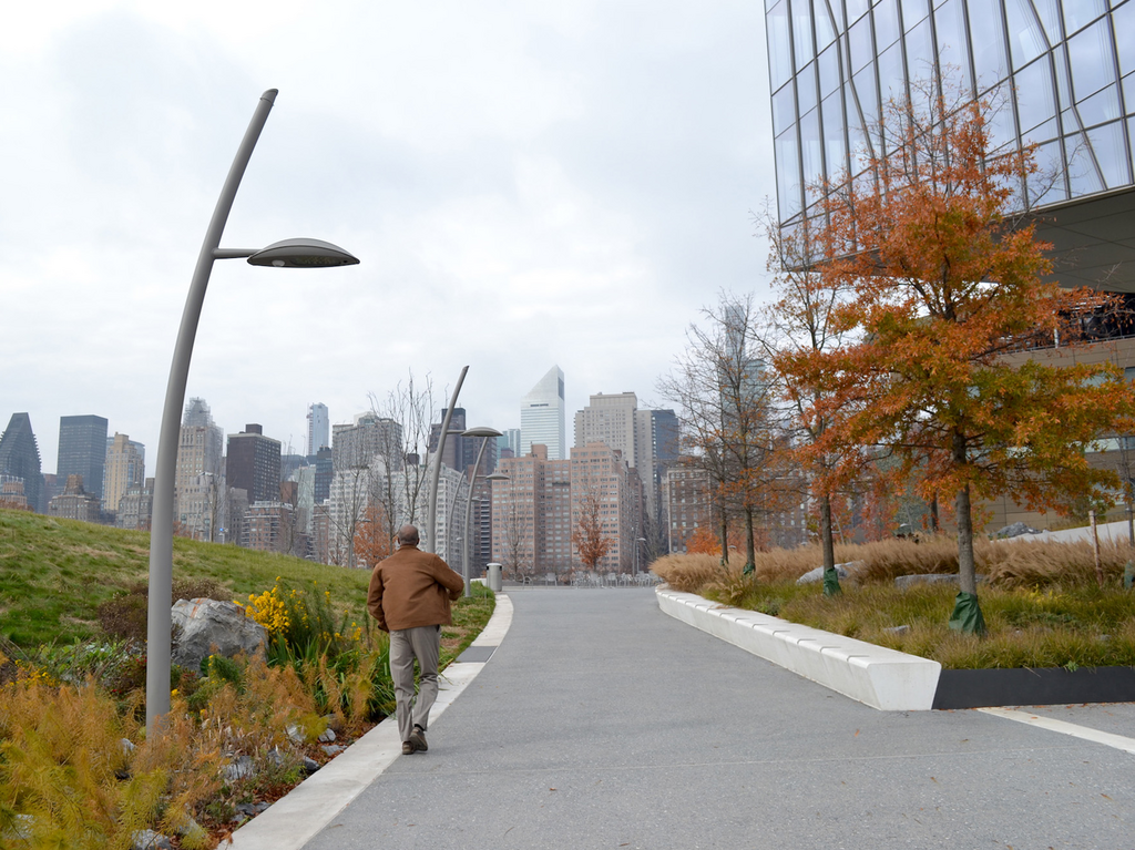 New Yorkers are paying upwards of $3,000 a month to live at the former home of an abandoned smallpox hospital and an insane asylum, and a walk through the secluded island only 250 yards from Manhattan makes it clear why