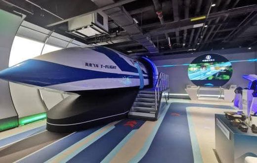 China is developing a high-speed Maglev train for future transportation [Twitter/@alvinfoo]