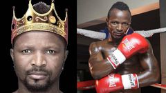 Boxer Joseph Agbeko now known by the title name Togbe Kalitor II