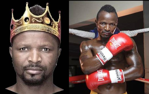Boxer Joseph Agbeko now known by the title name Togbe Kalitor II