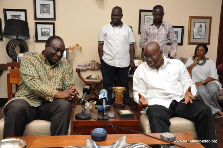 Alan Kyerematen and Nana Addo