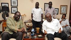 Alan Kyerematen and Nana Addo