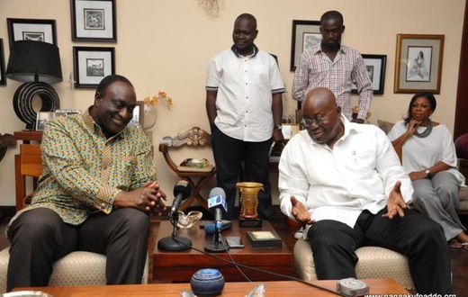 Alan Kyerematen and Nana Addo