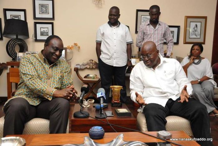 Alan Kyerematen and Nana Addo