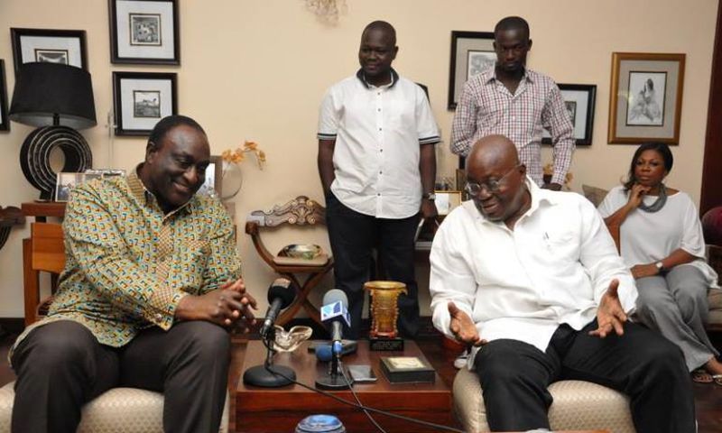 Alan Kyerematen and Nana Addo