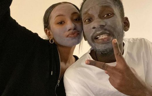 Temi Otedola and her bae Mr Eazi [Instagram/TemiOtedola]