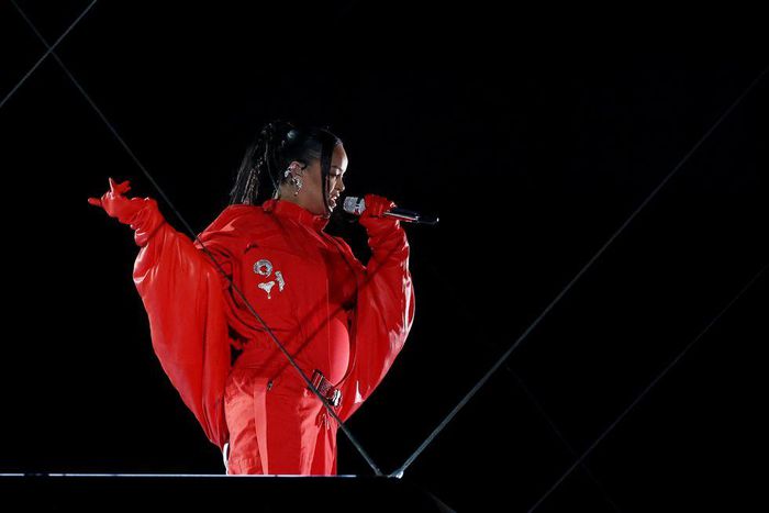 Rihanna at the Super Bowl