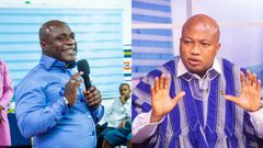 Rev Kusi Boateng and Samuel Okudzeto Ablakwa