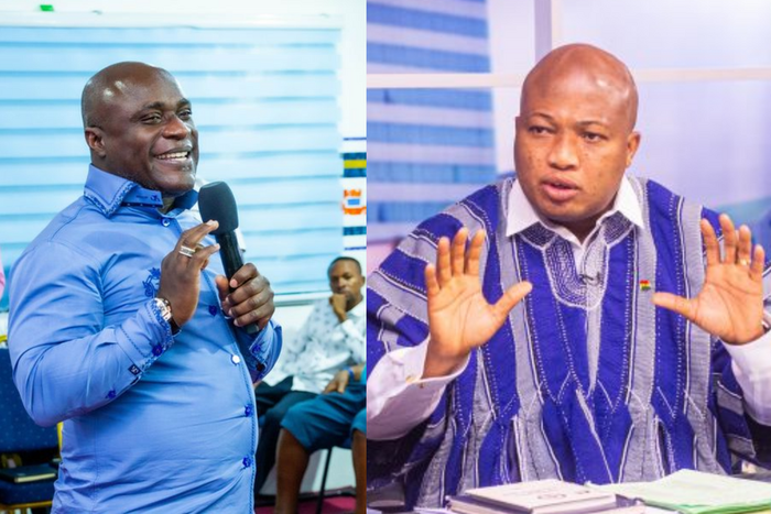 Rev Kusi Boateng and Samuel Okudzeto Ablakwa