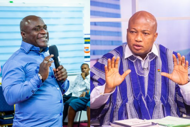 Rev Kusi Boateng and Samuel Okudzeto Ablakwa