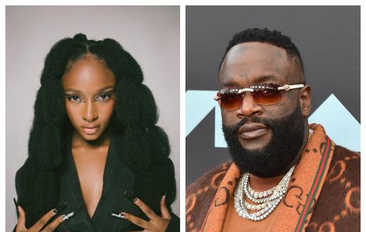 Rick Ross gushes over Ayra Starr