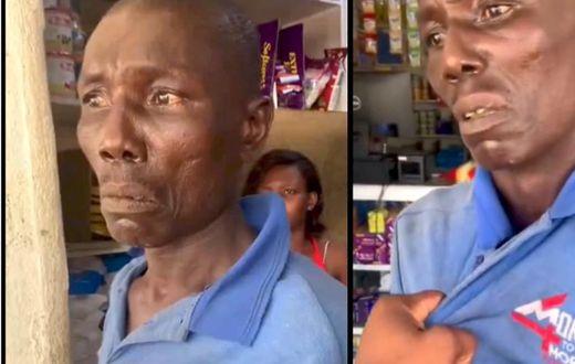 Man in Political T-Shirt Caught Stealing Rice Sparks Social Media Buzz