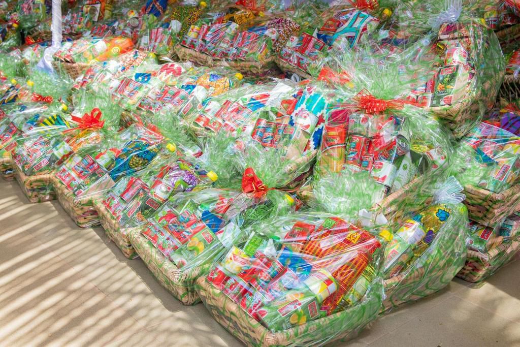 Obuobia celebrates birthday with orphanage and widows in Volta Region