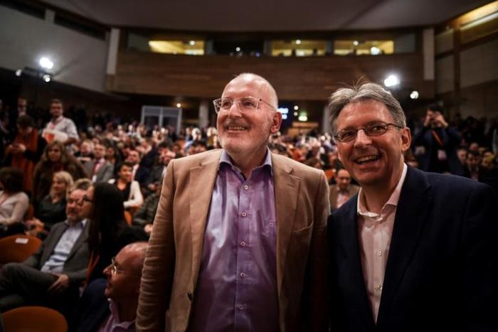 Frans Timmermans, (C) a former Dutch foreign minister, has most notably been the European commission's pointman in its confrontation with the right-wing Polish government