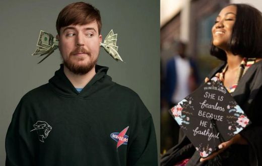Ghanaian social media user wins $25,000 in Mr. Beast's free giveaway