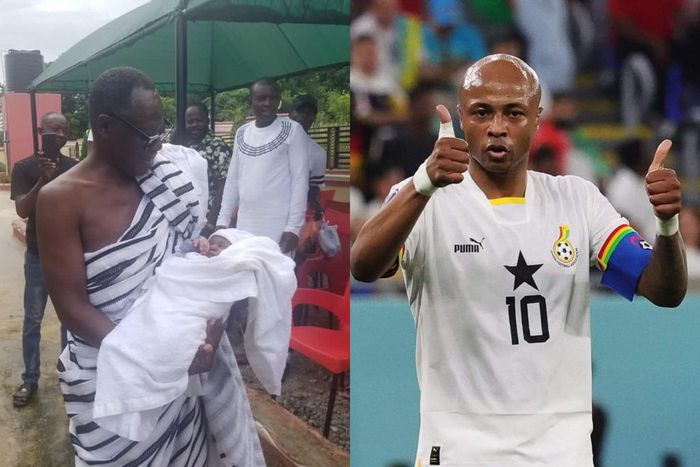 Andre Ayew Jnr: Baby born in Dormaa named after Black Stars captain