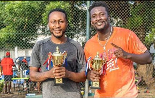 Asamoah Gyan and Baffour Gyan