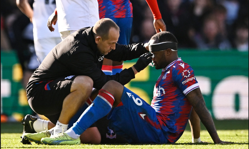 Jordan Ayew suffers hip injury in Crystal Palace defeat to Tottenham