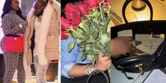 Davido gifts Chioma stacks of cash, roses ahead of her birthday