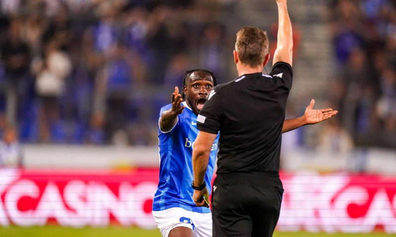 Joseph Paintsil misses penalty, scores and receives red card as Genk exit Europa League