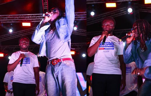 Stonebwoy endorses Joshua Akuffo Dampare for USAG presidency