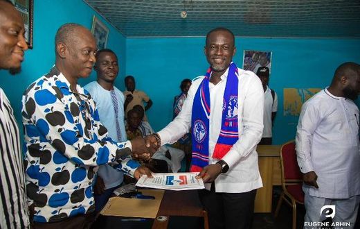 Eugene Arhin files nomination