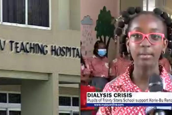 Trinity Stars School pupils donate GHS182,600 to support Korle-Bu Renal Unit