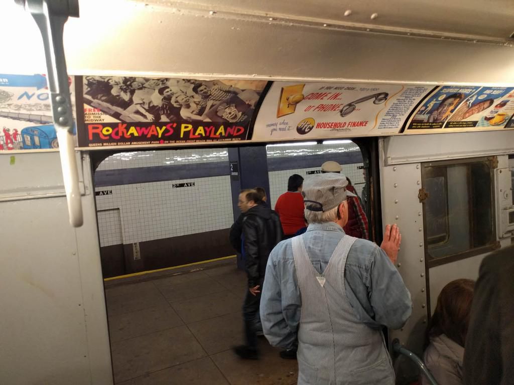 New York City's secret subway line with antique cars is back in service — here's what it's like to ride it