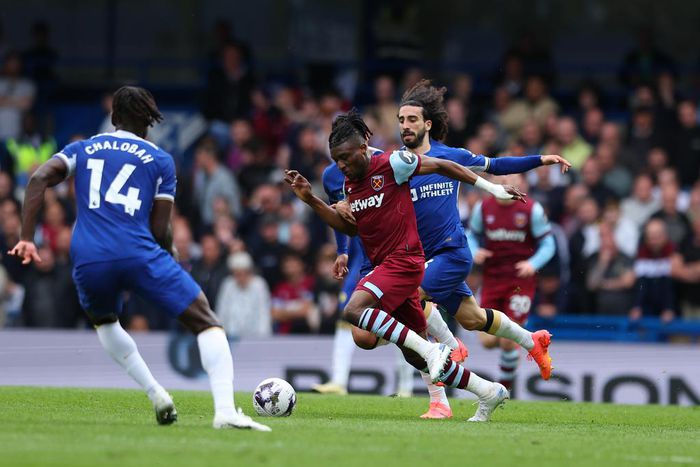 Kudus chalks Premier League dribbling record with performance against Chelsea