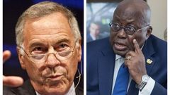 Steve Hanke and Nana Addo